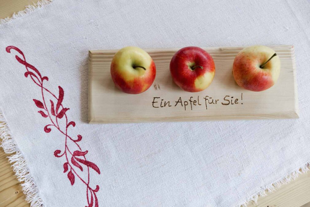 Ein Apfel am Tag …